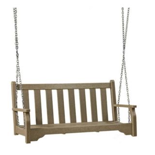 Casual Living Classic Recycled Plastic Porch Swing   HORIZONPORCHSWING 36INCH 