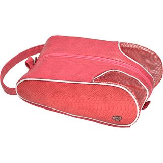 Signature Collection Shoe Bag Pink Snake   Glove It Golf Bags