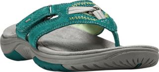 Womens Cobb Hill Fawn   Teal Full Grain Leather/Neoprene Casual Shoes