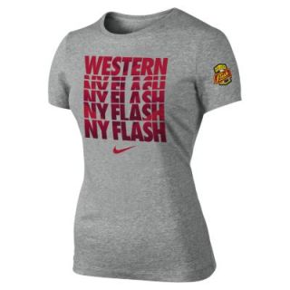 Nike WNY Flash Core (NWSL) Womens T Shirt   Grey Heather