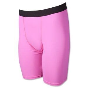 hidden Mens Compression Shorts (Neon Pink)