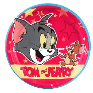 Tom and Jerry Dinner Plates