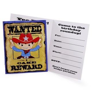 Cowboy Invitations