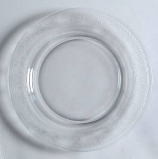 Fostoria Seville Clear (Stem #870) 7 Salad Plate   Stem #870, Etch #274,Clear