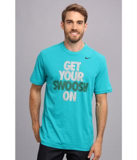 Nike Get Your Swoosh On Tee Mens Short Sleeve Pullover (Black)