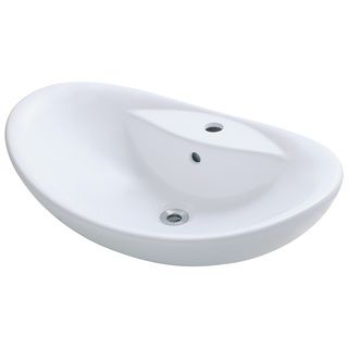 Polaris Sinks P012vw White Porcelain Vessel Sink