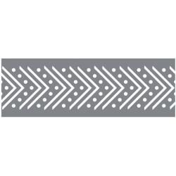 Advantedge Border Punch Design Cartridge   Dotted Herringbone, 2.5 X2.5