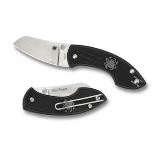 Spyderco Pingo Plainedge Black Frn C163pbk Pocket Knife (BlackBlade materials SteelHandle materials FRNBlade length 2.35 inchesHandle length 3.45 inchesWeight 1.9 poundDimensions 5.8 inches long x 2 inches wide x 1 inches thickBefore purchasing this