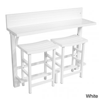 Miyu Furniture Balcony Bar 3 piece Set