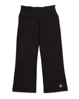 Asana Basic Workout Pants, Black, 4 5