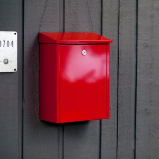QualArc 200 Steel Mailbox Red   ALX 200 RD