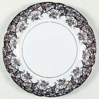 Royal Stafford Grape Vine Dinner Plate, Fine China Dinnerware   Bone, Gold Grape