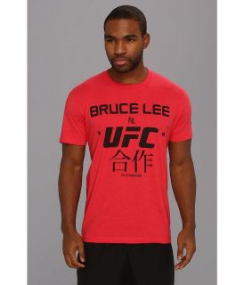 UFC Bruce Lee Translation Tee Mens Short Sleeve Pullover (Red)