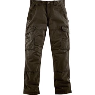 Carhartt Cotton Ripstop Pant   Dark Coffee, 38in. Waist x 30in. Inseam, Model#