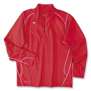 Nike 1/4 Zip Performance Fleece Top (Red)