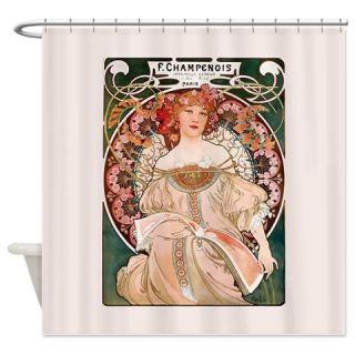  Alphonse Mucha Reverie Shower Curtain  Use code FREECART at Checkout