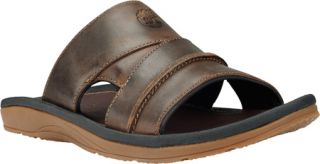 Mens Timberland Earthkeepers® Sandals Slide   Brown Oiled Leather Sandals