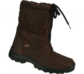 Womens Spring Step Lucerne   Brown Nylon Boots