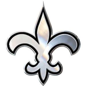 New Orleans Saints Metal Auto Emblem
