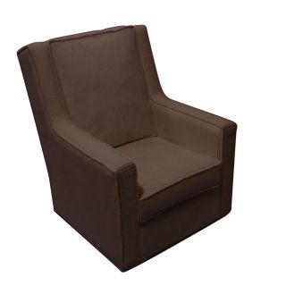 Channel Chocolate Chenille Glider