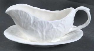 Wedgwood Countryware Individual Gravy Boat & Plate, Fine China Dinnerware   All
