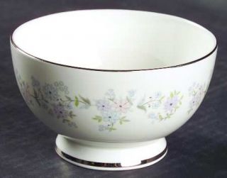 Royal Doulton Amersham Open Sugar Bowl, Fine China Dinnerware   Lavender, Pink &