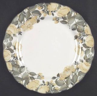 Nikko Gracious Dinner Plate, Fine China Dinnerware   Fine Tableware,Yellow Flowe