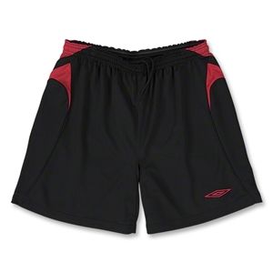 Umbro Forest Soccer Shorts (Blk/Red)