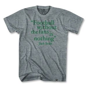 Objectivo Football Without Fans T Shirt (Gray)