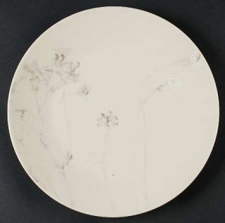 Calvin Klein Thistle (Khaki Background) Dinner Plate, Fine China Dinnerware   Kh