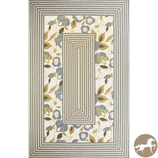 Christopher Knight Home Hand woven Floral 5509 Ivory Area Rug (33 X 53)