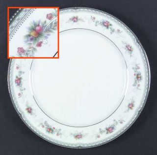 Noritake Brookvale Dinner Plate, Fine China Dinnerware   Legendary,Fruit&Floral
