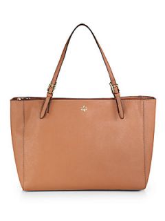Tory Burch Saffiano Leather Divided Tote   Luggage