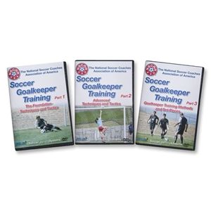 Soccer Learning Systems Soccer Goalkeeper Training 3 DVD Set