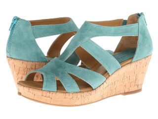 Softspots Rhode Womens Wedge Shoes (Green)