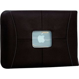13 Premium Leather MacBook Sleeve   Chocolate