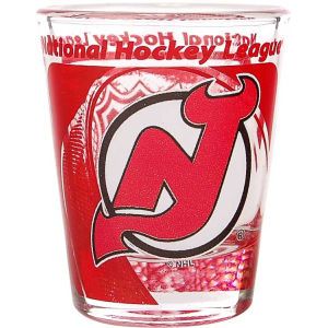 New Jersey Devils 3D Wrap Color Collector Glass