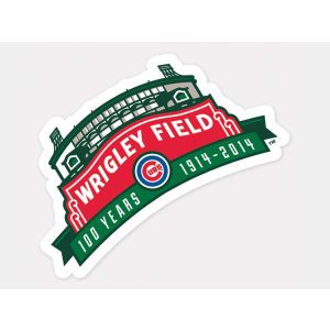 Chicago Cubs Wincraft Die Cut Decal 4 by 4 Inch