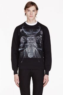 Diesel Black Gold Spia_bigbug Black Scarab Print Sweater